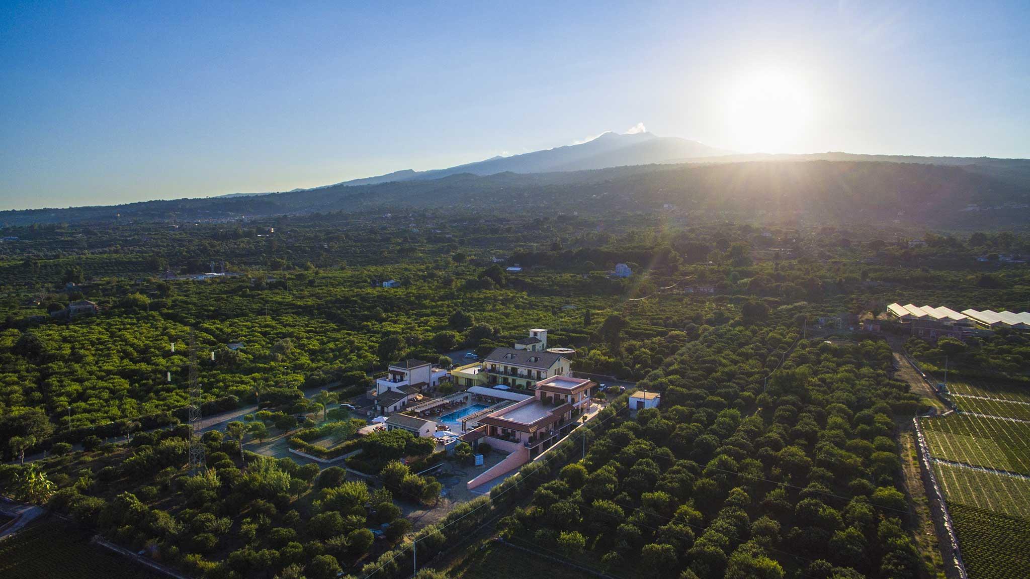 La Terra Dei Sogni Country Hotel Fiumefreddo di Sicilia Luaran gambar